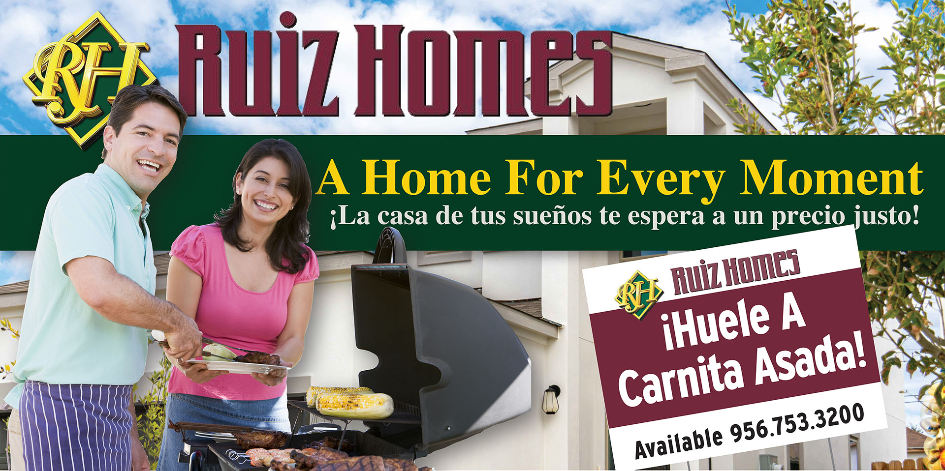 Ruiz Homes - Couple - huele a carnita asada